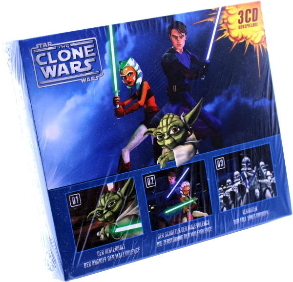 The Clone Wars,Star Wars,Hörspielbox,CD,Universal,TV Serie